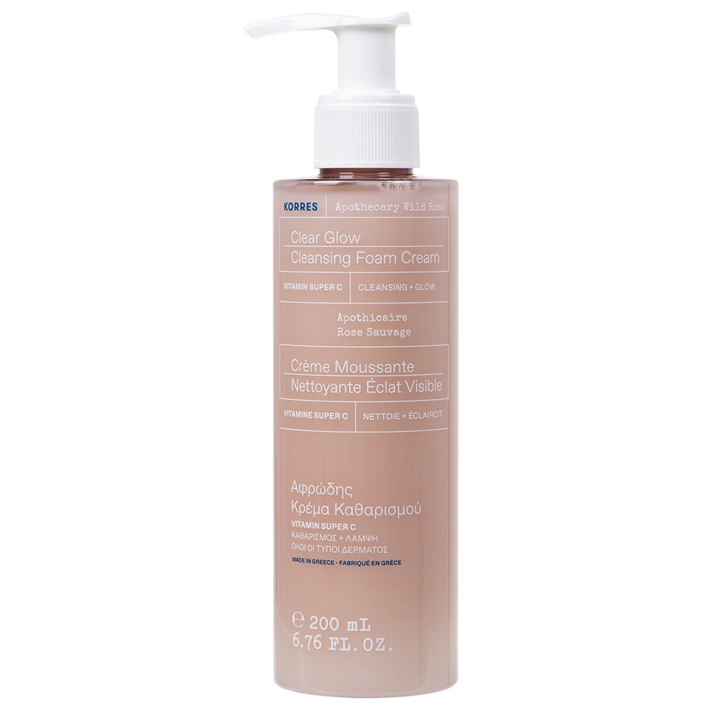 Korres Apothecary Wild Rose Emulgierende Waschcreme 200 ml