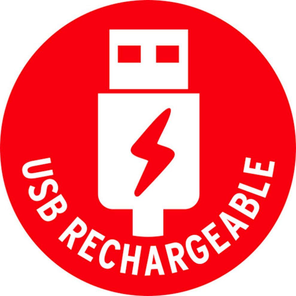 Brennenstuhl LED Baustrahler EL 2000 MA, Ein-/Ausschalter, USB-Anschluss mit Ladefunktion, mehrere Helligkeitsstufen, LED fest integriert, Tageslichtweiß, mit Powerbank-Funktion