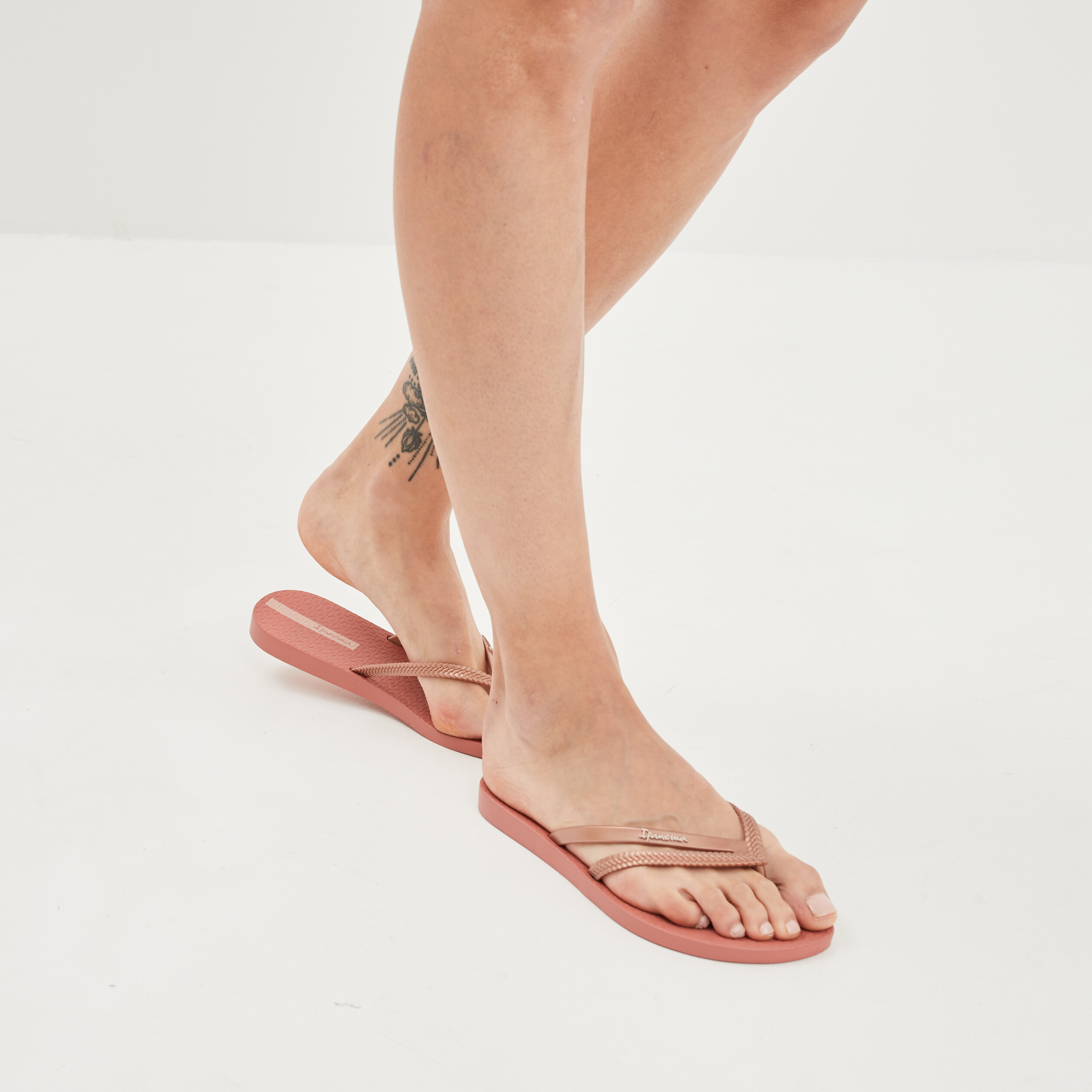 Tongs double bride Ipanema rose femme | La Halle