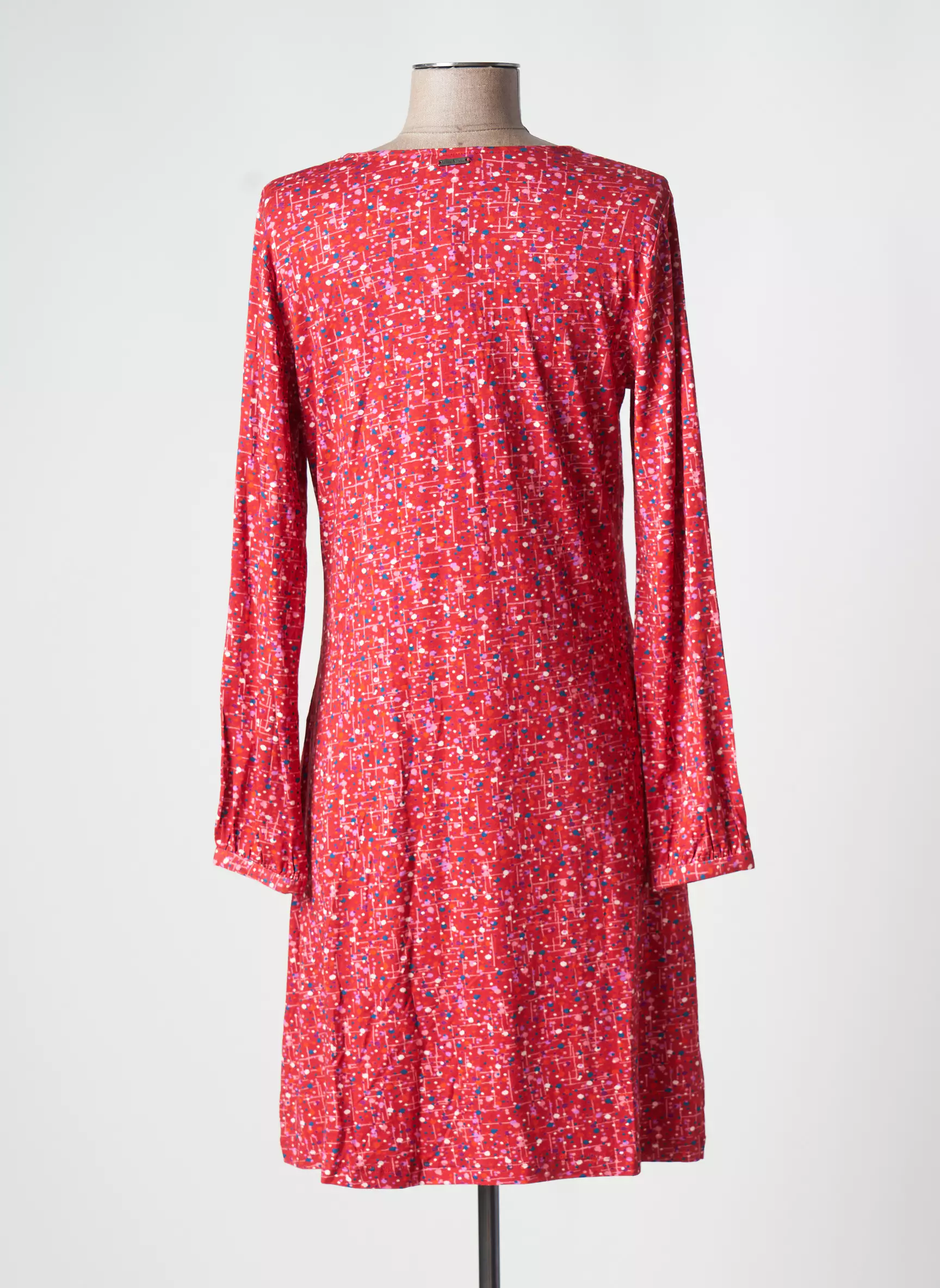 Agathe   Louise Robes Mi Longues Femme couleur rouge