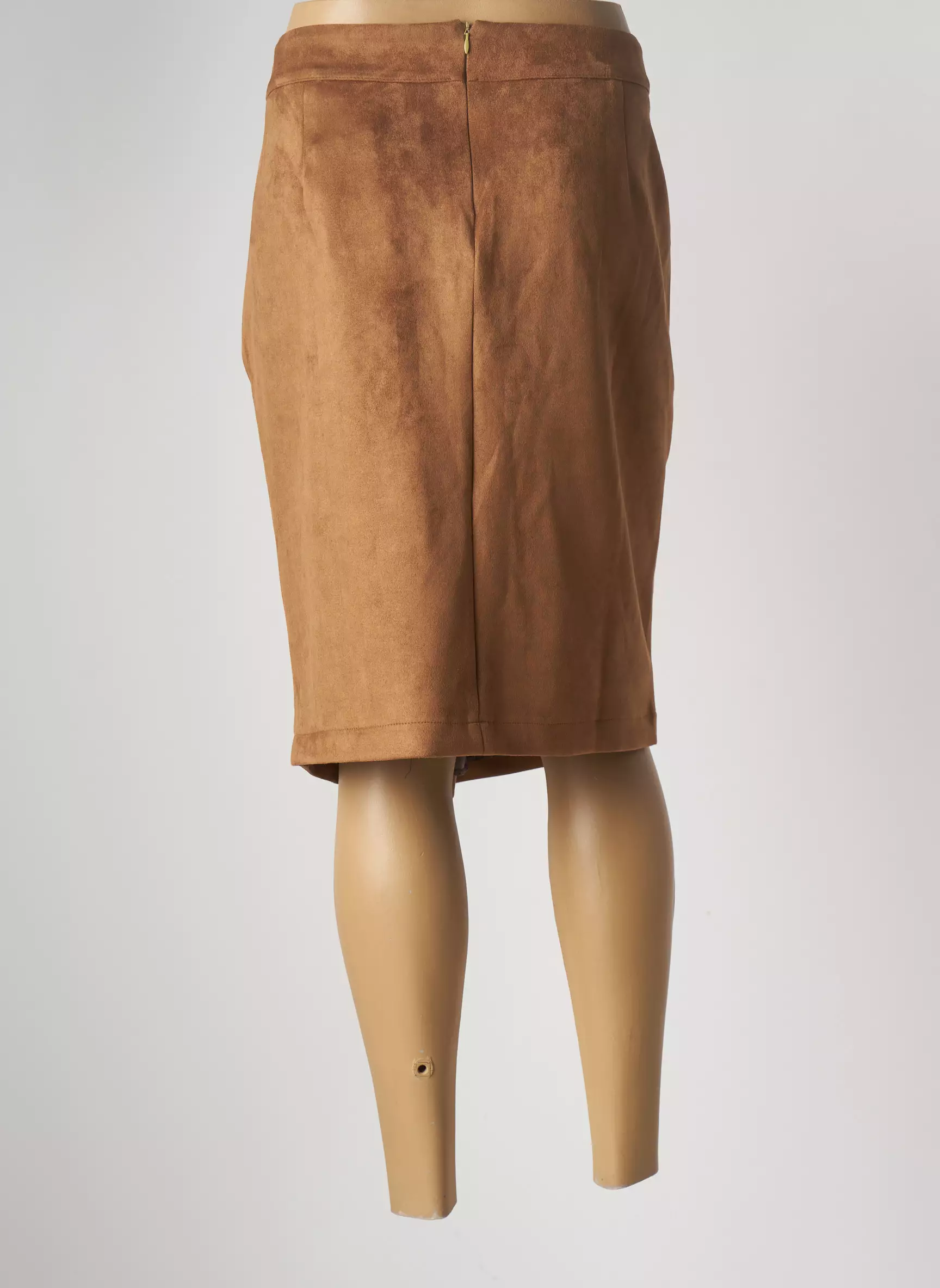 Multiples Jupes Mi Longues Femme couleur marron