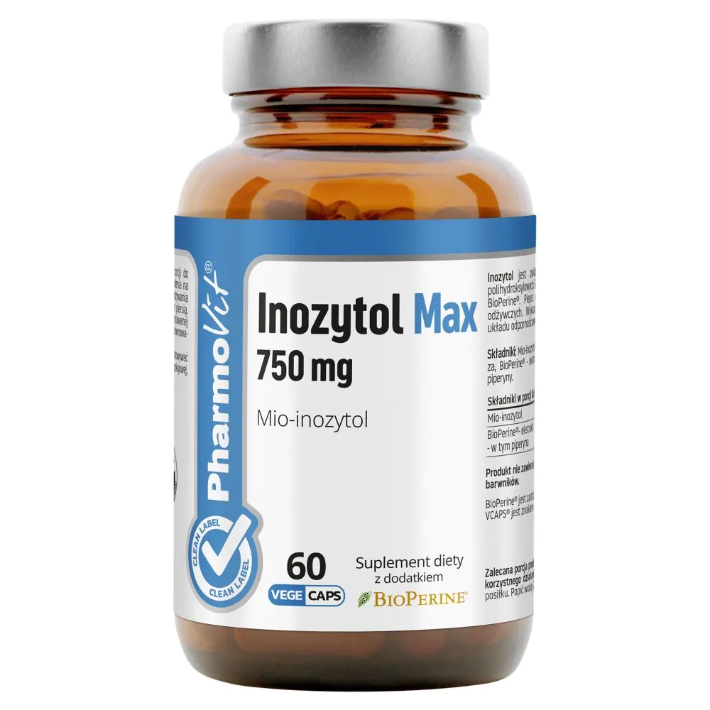 PharmoVit Clean Label Inozitol Max 750 mg kapsule