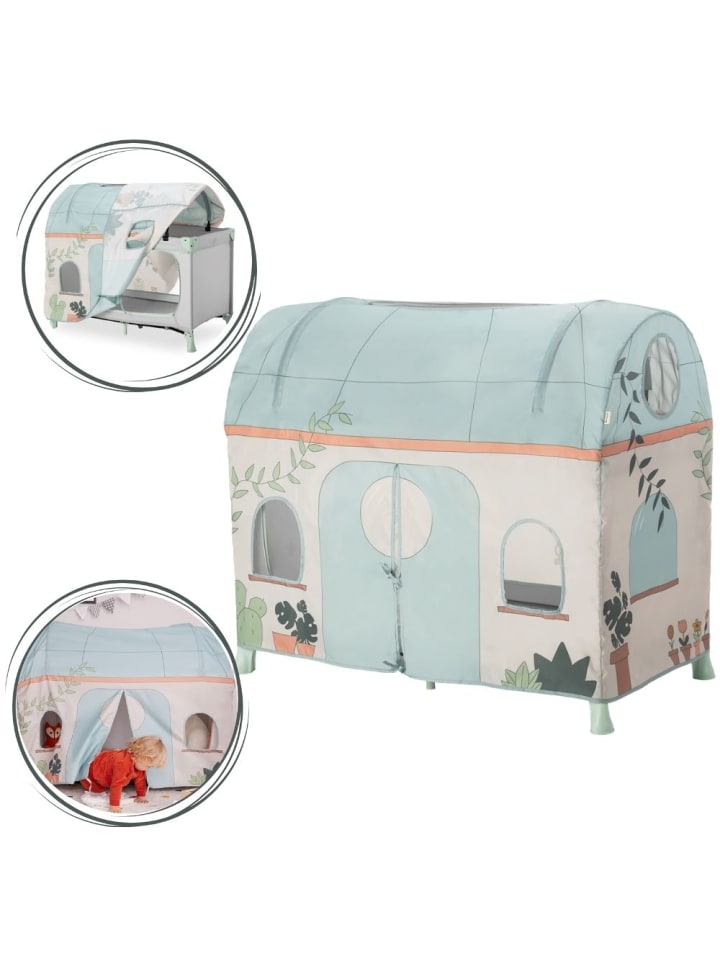 Hauck Hauck Travel Bed Cover / Spielüberwurf für Reisebetten - Farbe: Plants günstig kaufen onesize