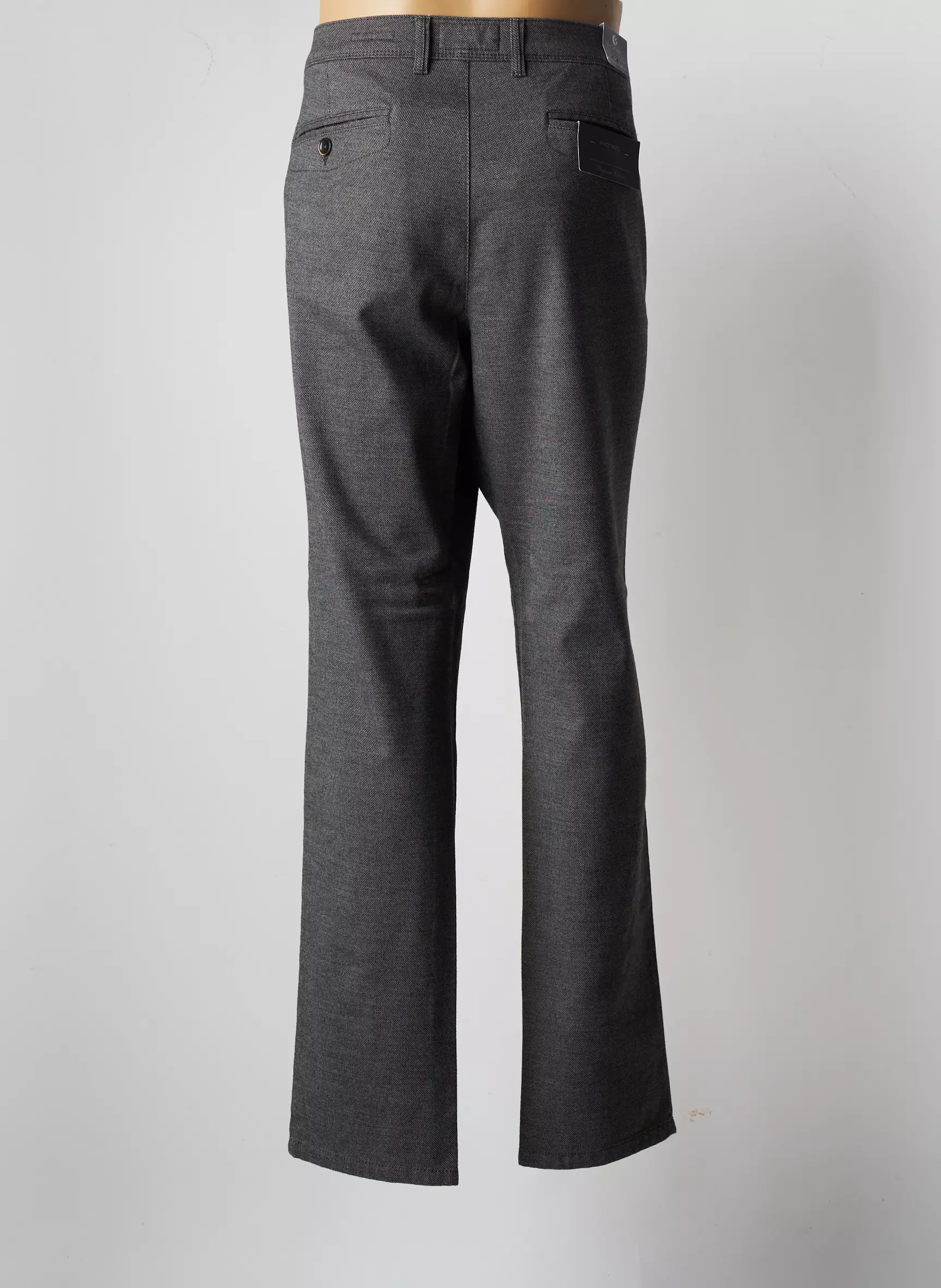 Pionier Pantalons Chino Homme couleur gris