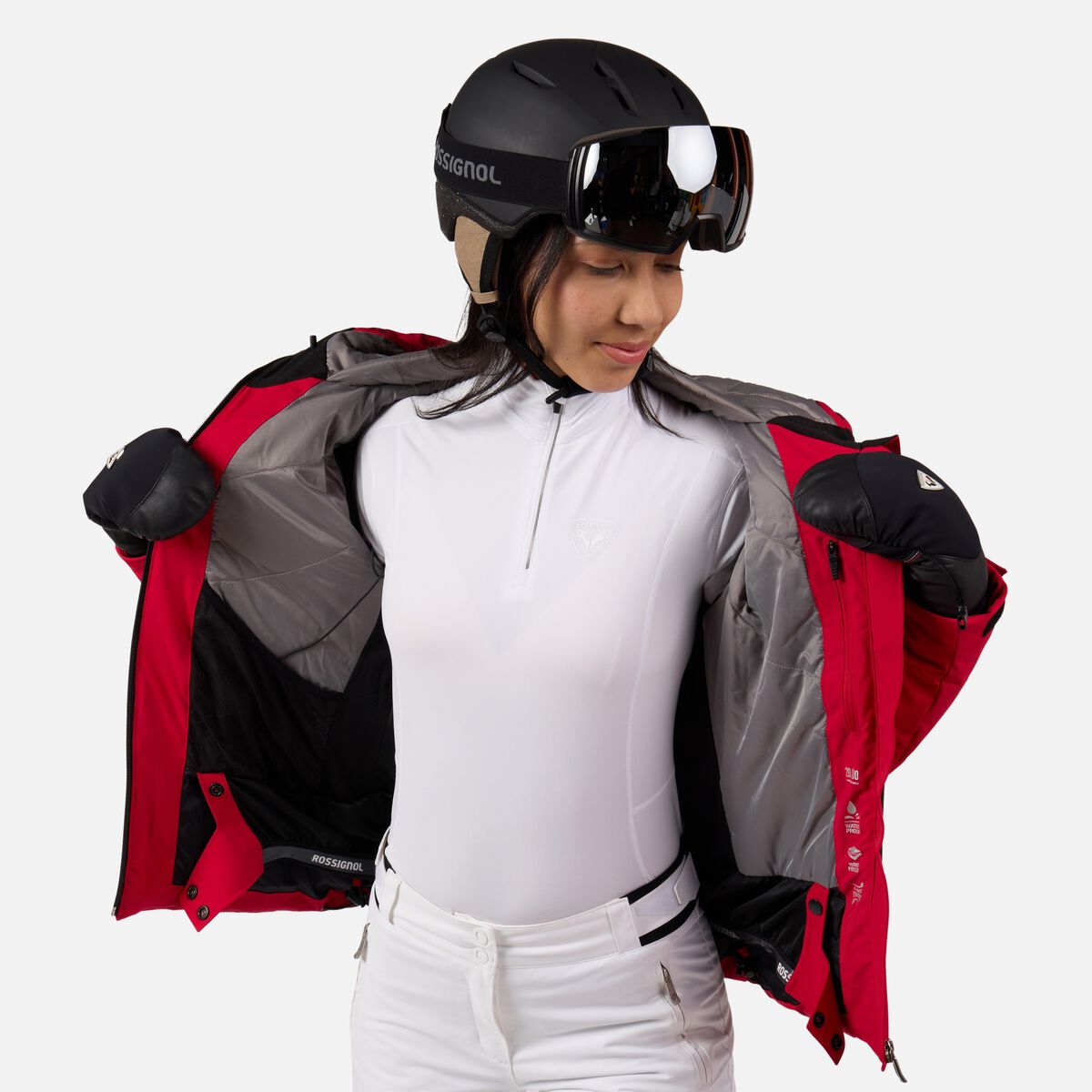 Damensteppjacke Blackside