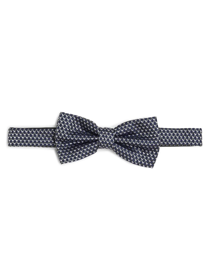 Finshley & Harding London Fliege und Einstecktuch in marine schilf - 0001 günstig kaufen onesize