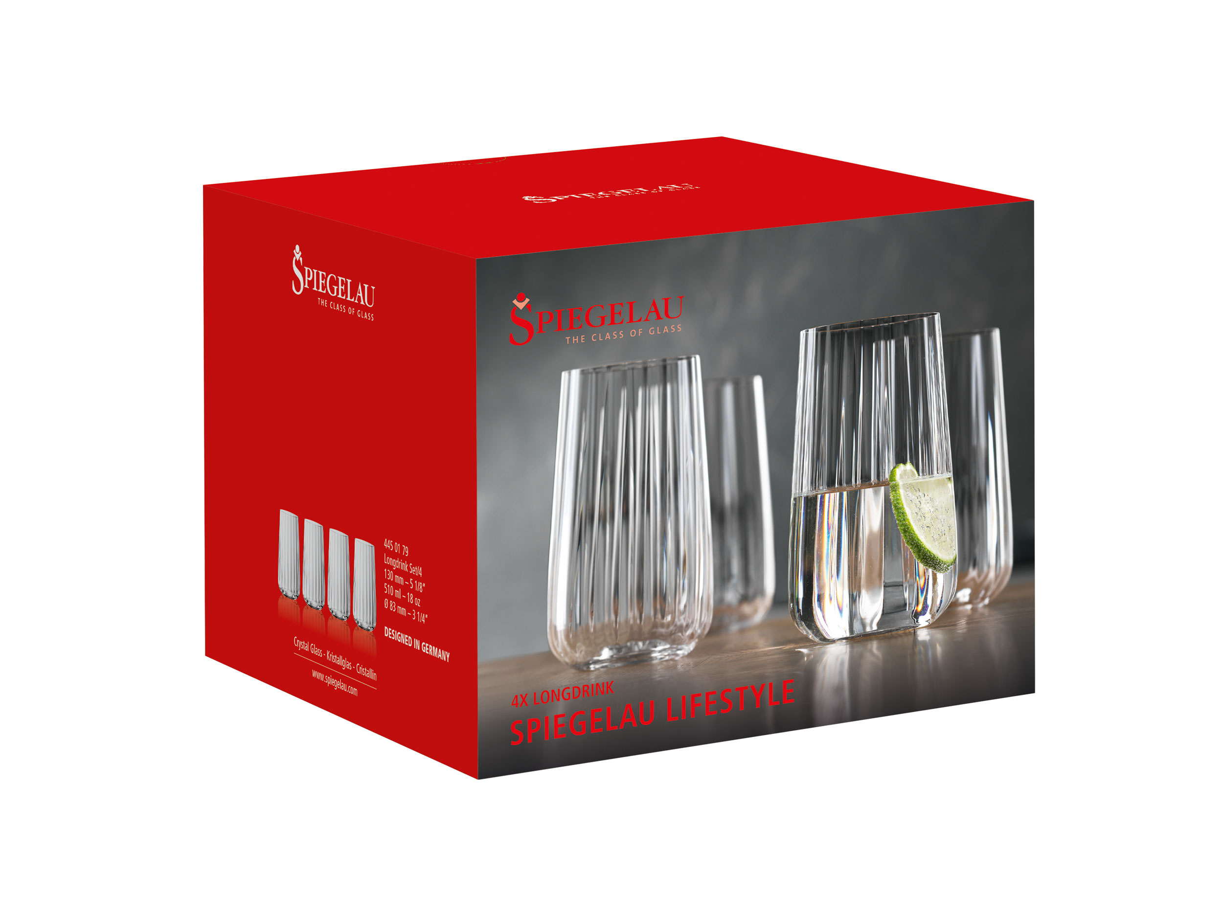 Spiegelau4er Longdrinkglas 510ml