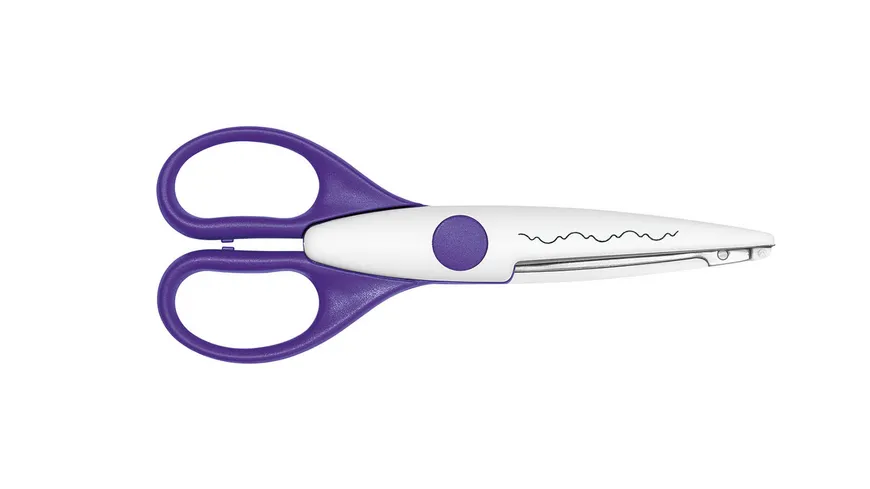WEDO® Zackenschere mit verschiedenen Konturen 16cm