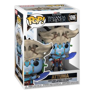 ** % SALE % ** Black Panther: Wakanda Forever POP! Marvel Vinyl Figur Attuma 9 cm