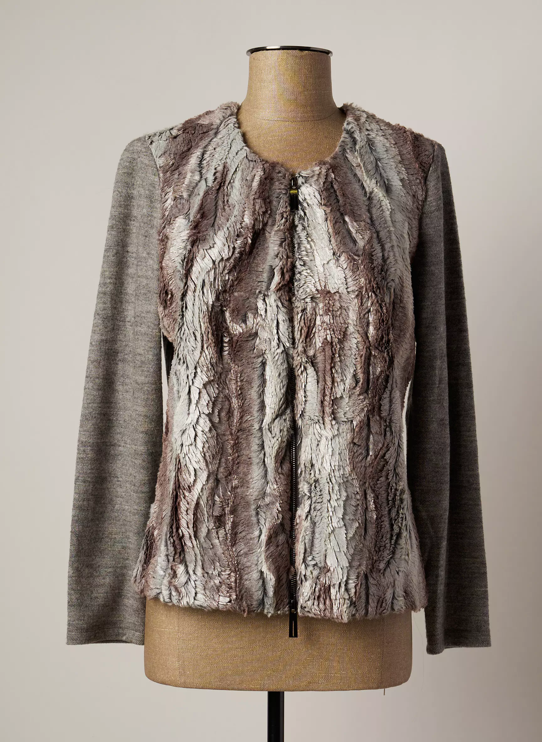 Lauren Vidal Vestecasual Femme couleur gris