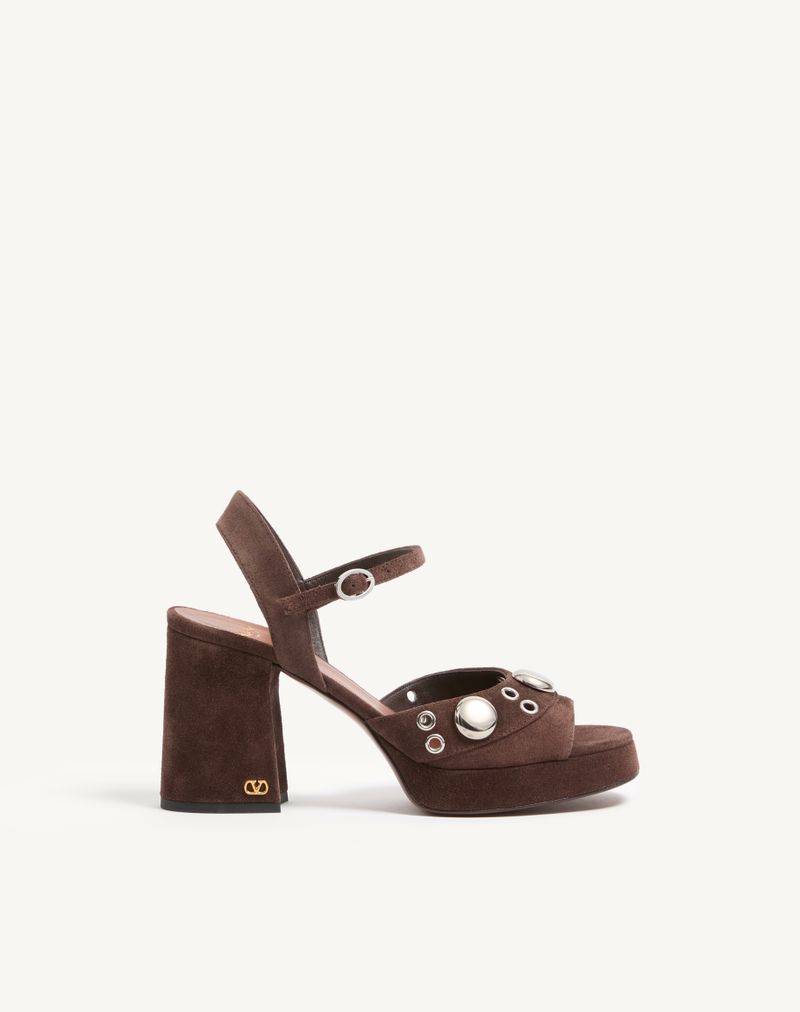 Nellcôte 90mm Split Leather Plateau Sandal