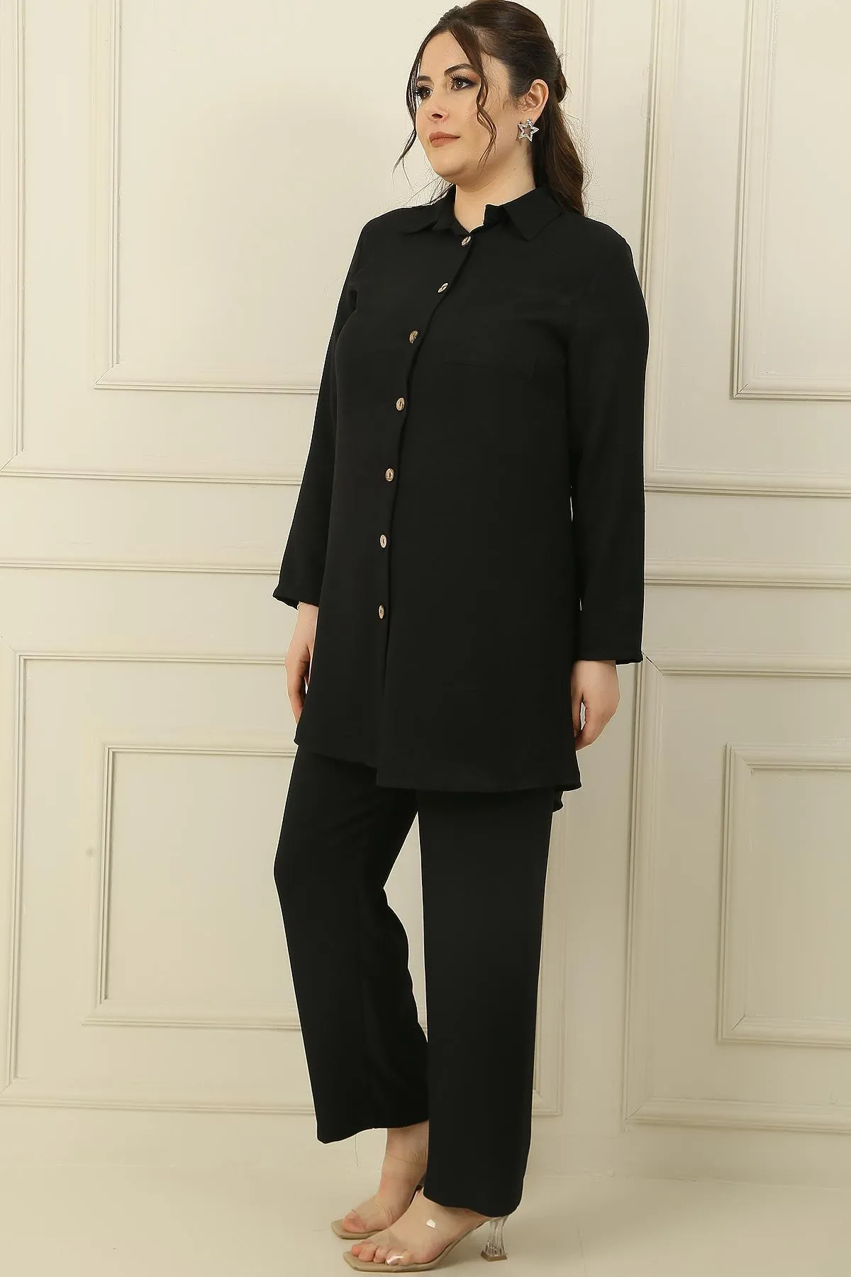 By Saygı  Zweiteiler - Schwarz - Regular Fit