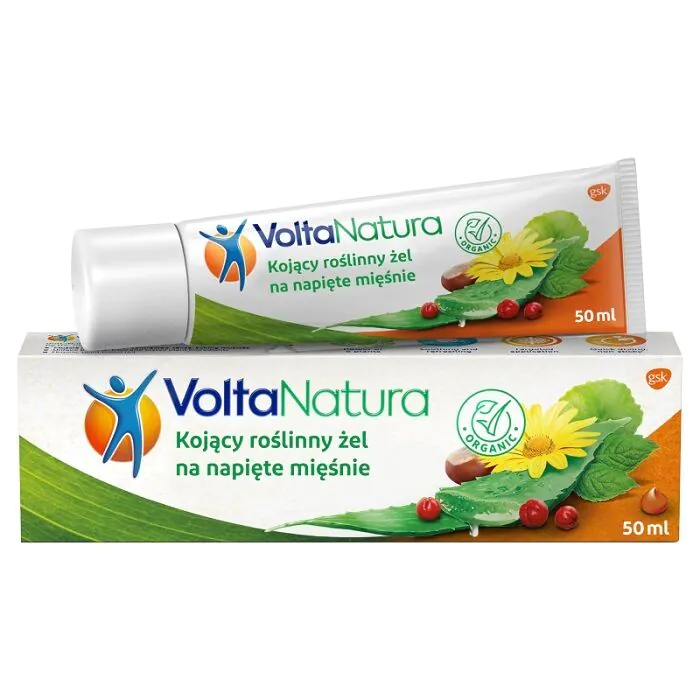 Voltanatura Gel calmante à base de ervas para músculos tensos