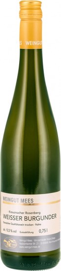 2019 WEISSBURGUNDER ROSENBERG trocken - Weingut Mees