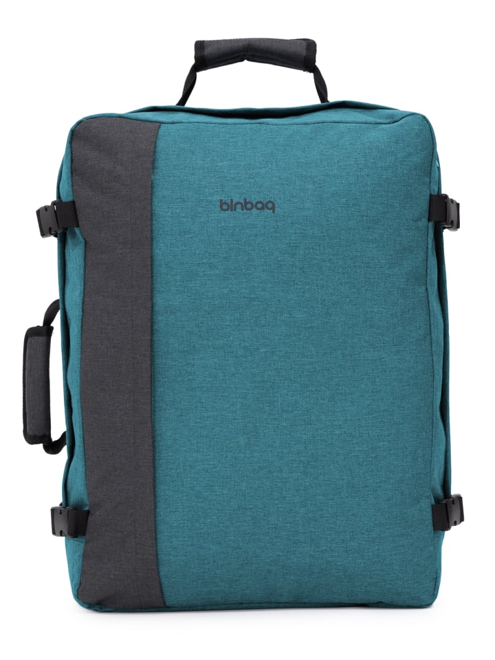 Hauptstadtkoffer blnbag M3 - Handgepäck Rucksack Flugzeug Backpack in Aquagrün günstig kaufen onesize