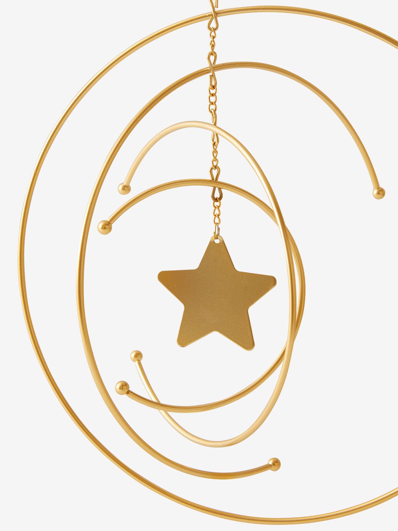 Vertbaudet Kinderzimmer Deko-Stern zum Aufhängen - gold