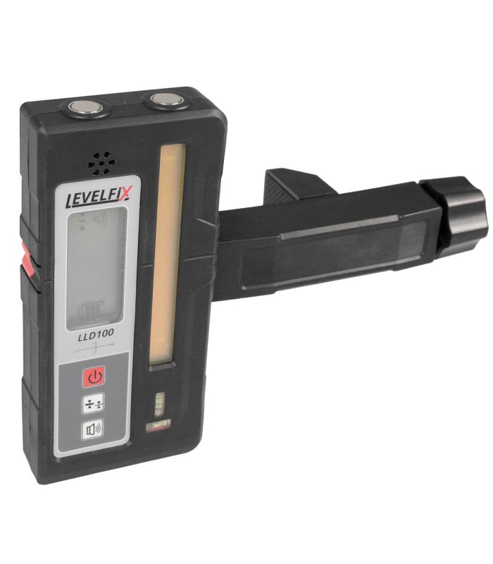 Levelfix 554131 CL618R Motorizovaný červený víceřádkový laser + přijímač + stativ