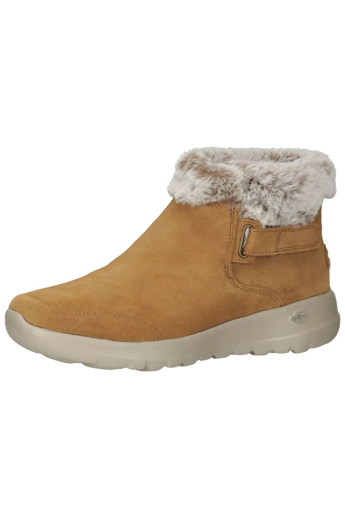 SKECHERS  Stiefelette - Braun - Flacher Absatz