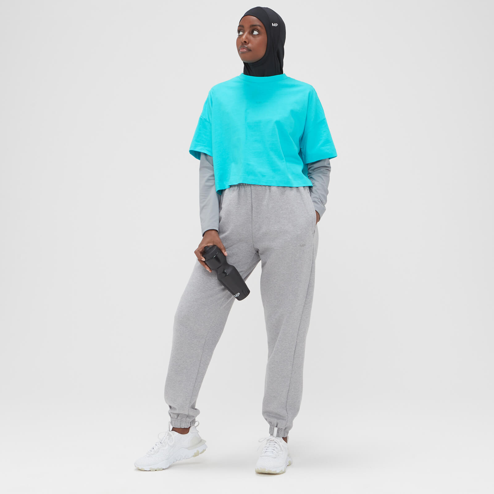 T-shirt court MP Adapt pour femmes – Turquoise vif