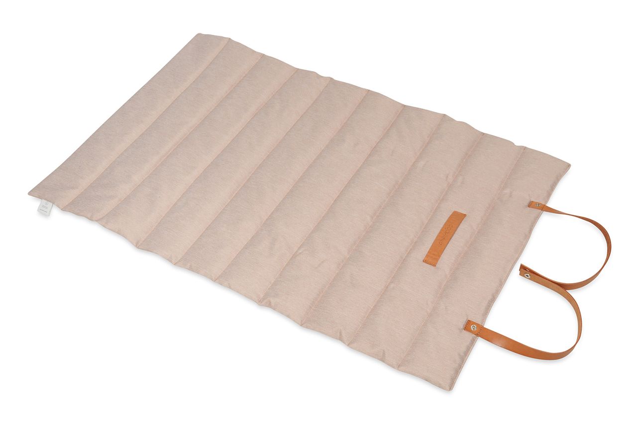 Animood Hunde-Rollmatte Luna Hundeteppich universal beige