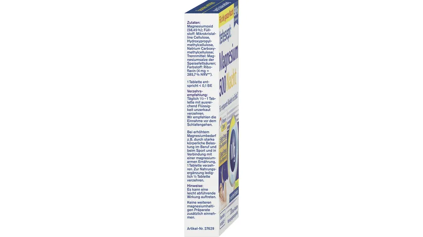 tetesept Magnesium 500 Nacht