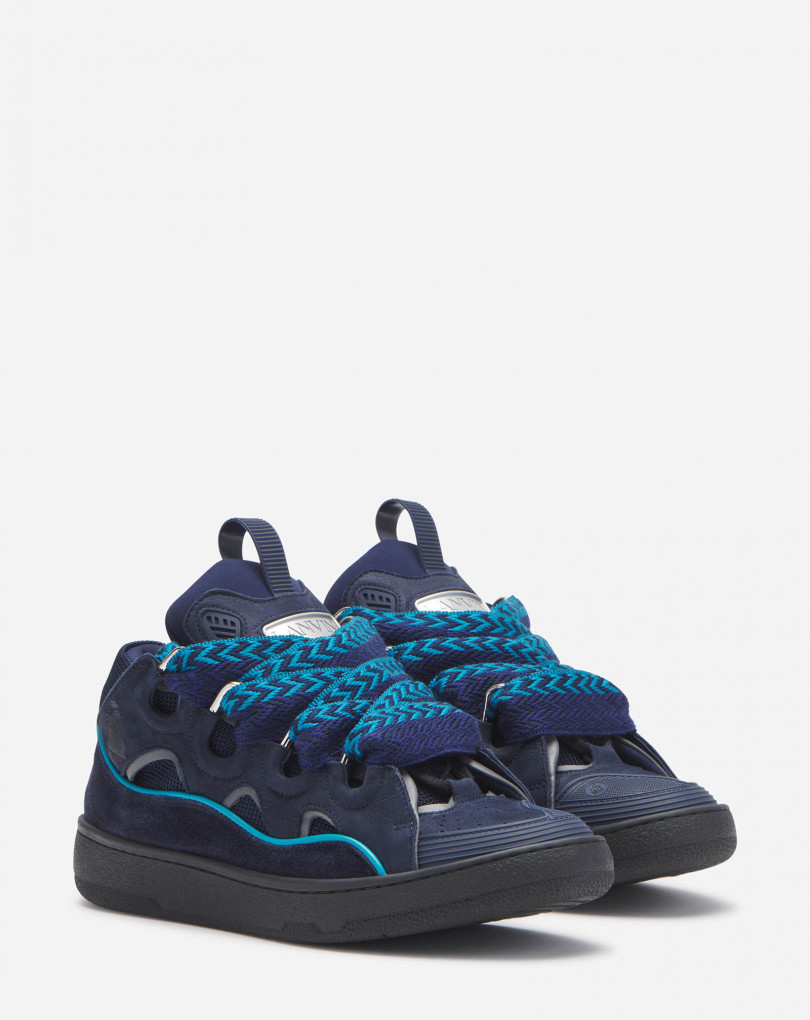 SNEAKERS CURB EN CUIR