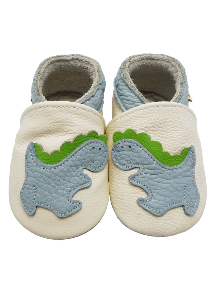 Yalion Leder-Krabbelschuhe 