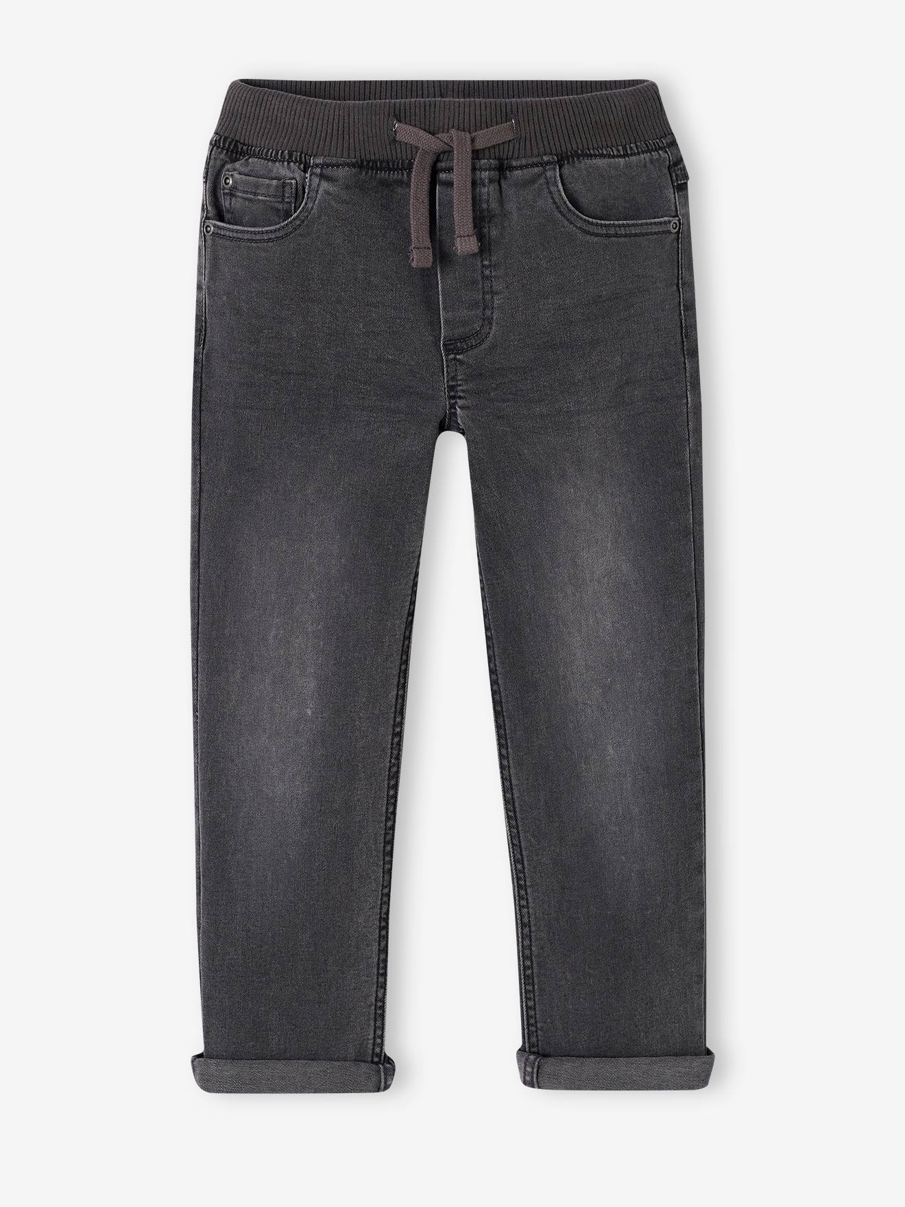 Vertbaudet Die UNVERWÜSTLICHE, robuste Jungen Jeans mit Dehnbund WATERLESS - blue stone