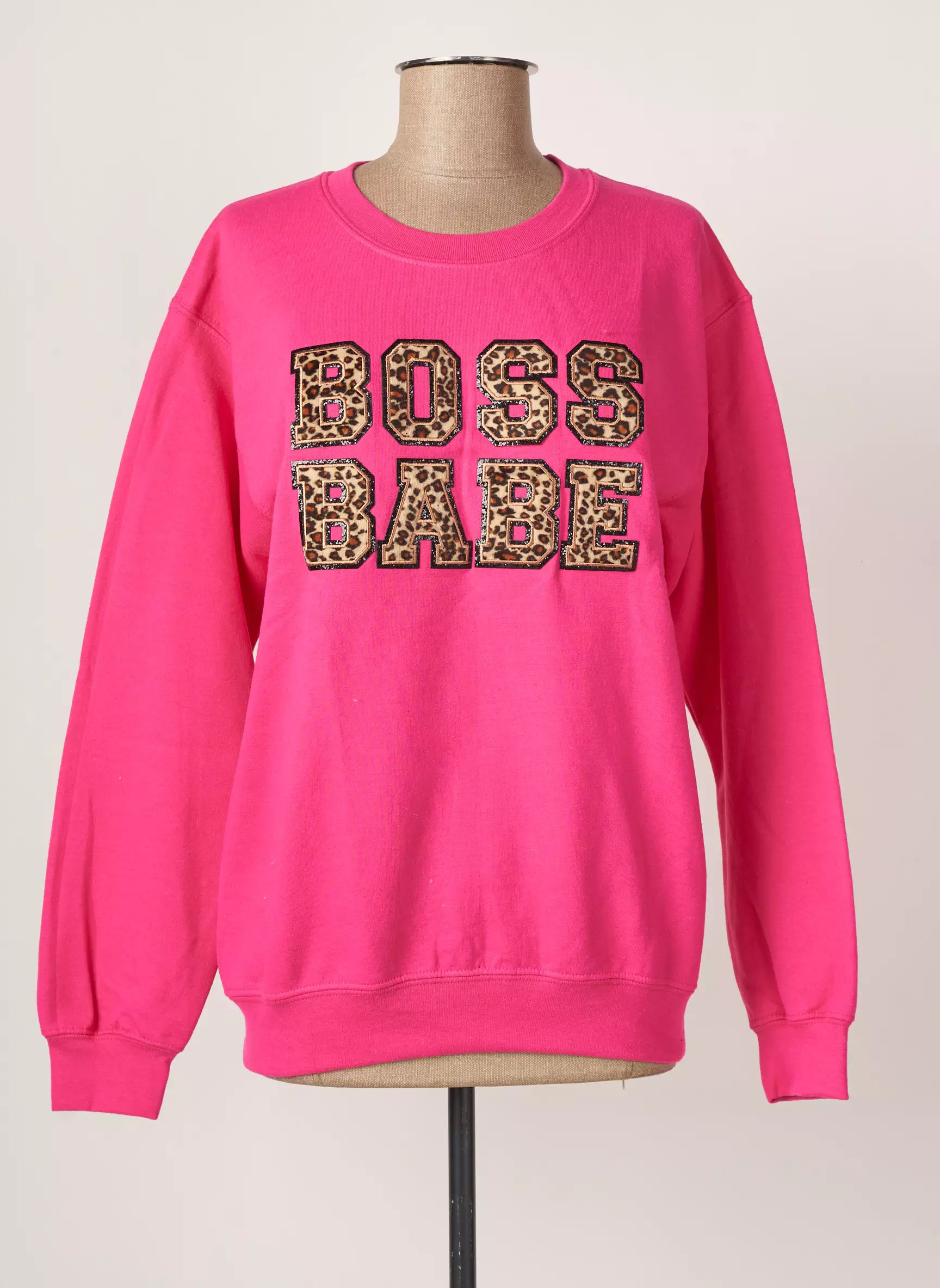 Gildan Sweats Femme couleur rose