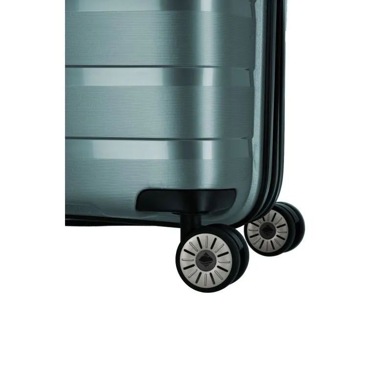 Travelite AIR BASE Trolley S (4 Räder) - Eisblau