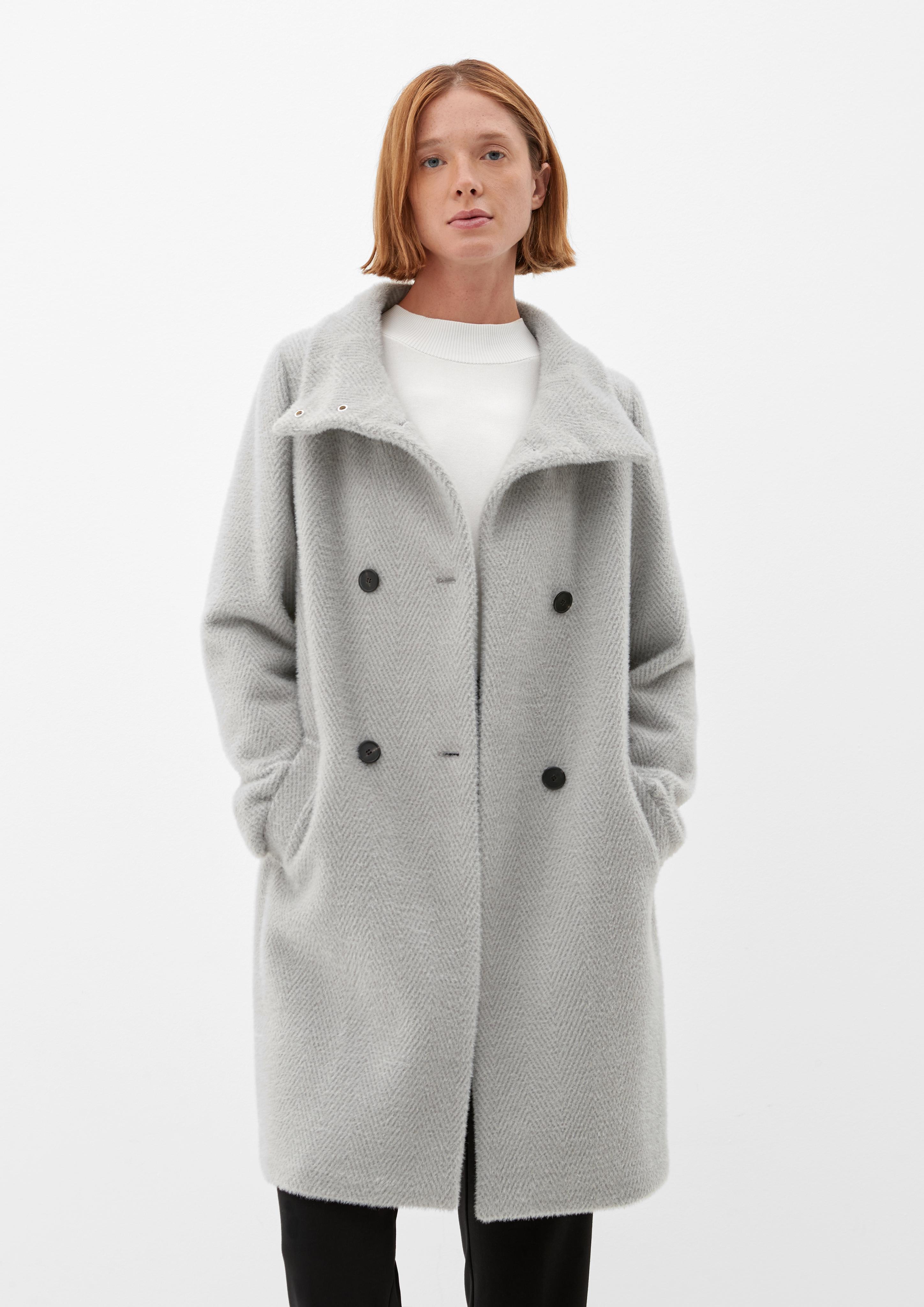Mantel mit Herringbone-Muster  2122870-90Q4