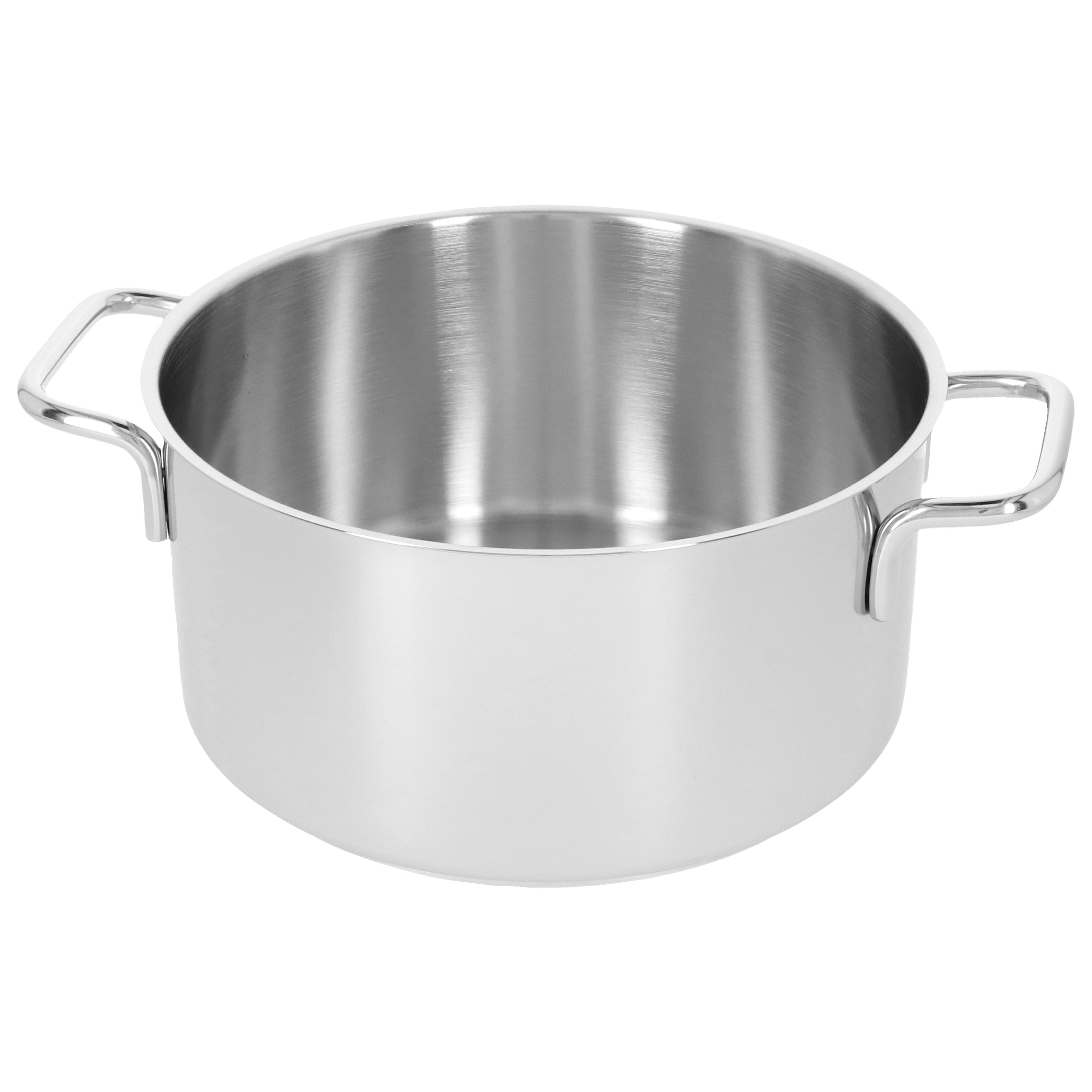 Bratentopf ohne Deckel 20 cm, 18/10 Edelstahl