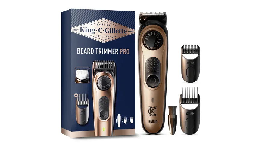 King C. Gillette Bartschneider Elektrischer Barttrimmer PRO