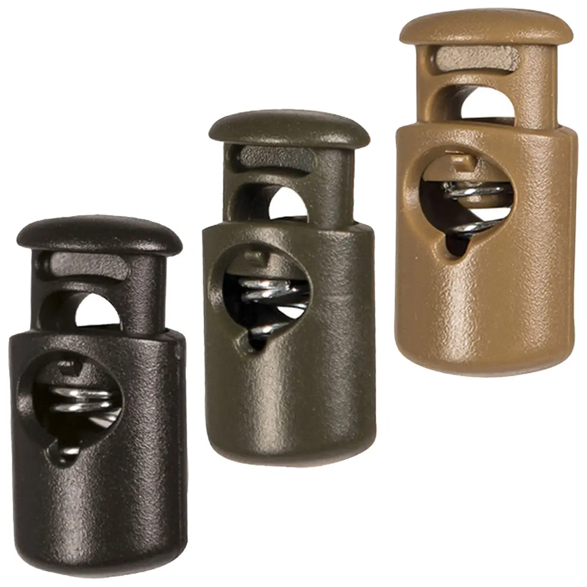 Kordelstopper 10er Pack versch. Farben