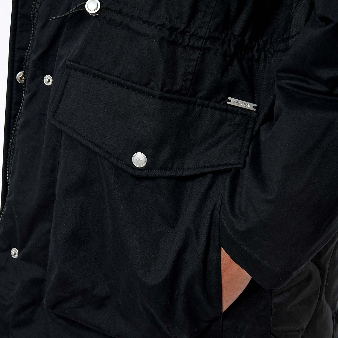 PARY   Parka noire femme
