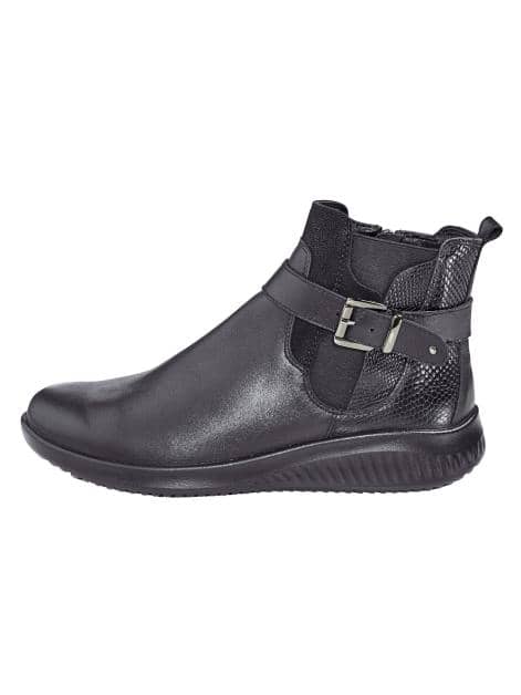 Stiefeletten mit Elasteinsatz