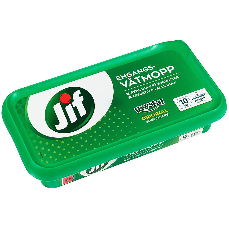 Jif Engangsmopp 10-pk Jif Krystal