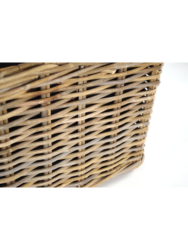 kobolo Kaminholzkorb KUBUWOOD01 in Grau günstig kaufen onesize