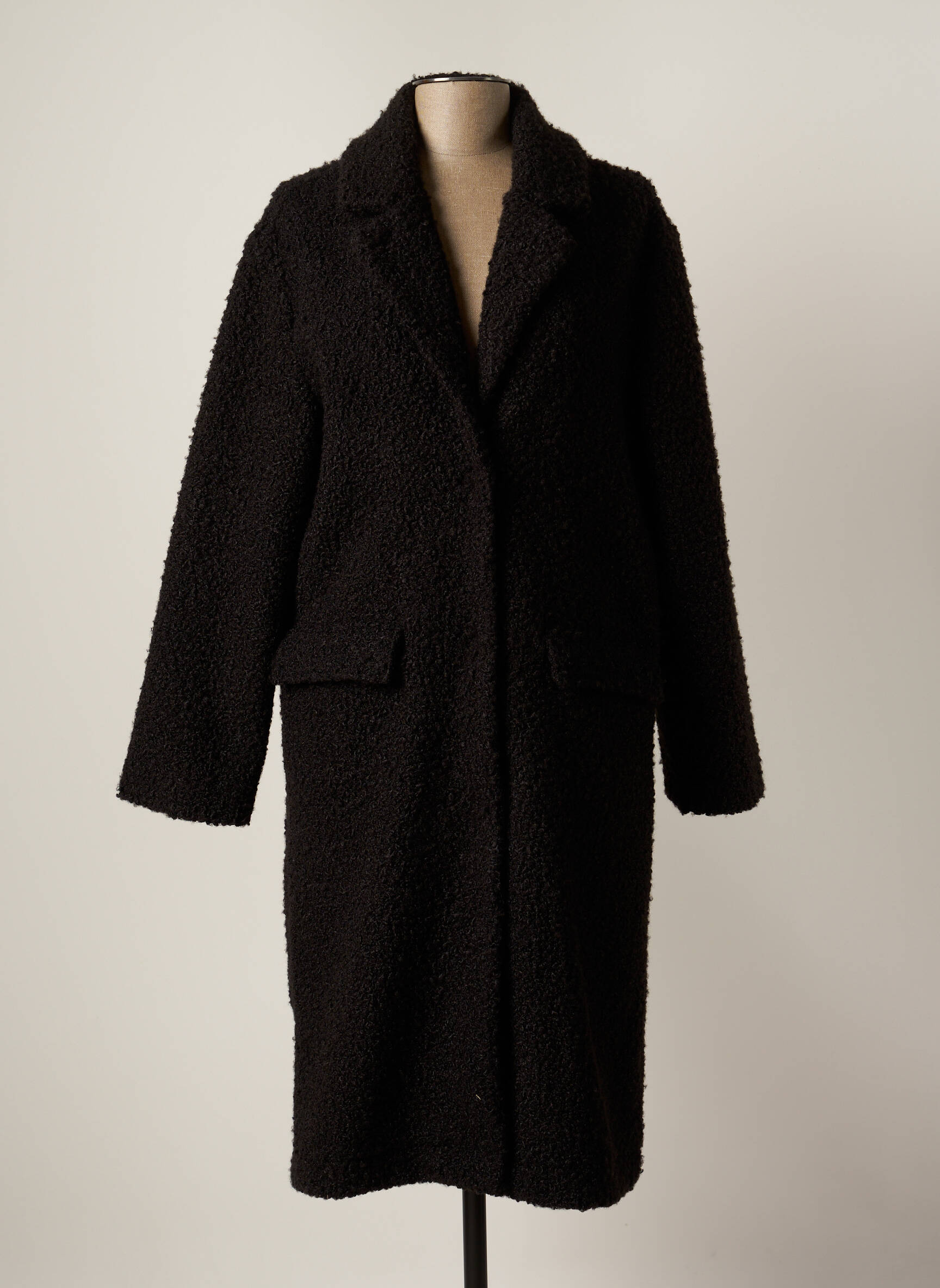 School Rag Manteaux Longs Femme couleur noir