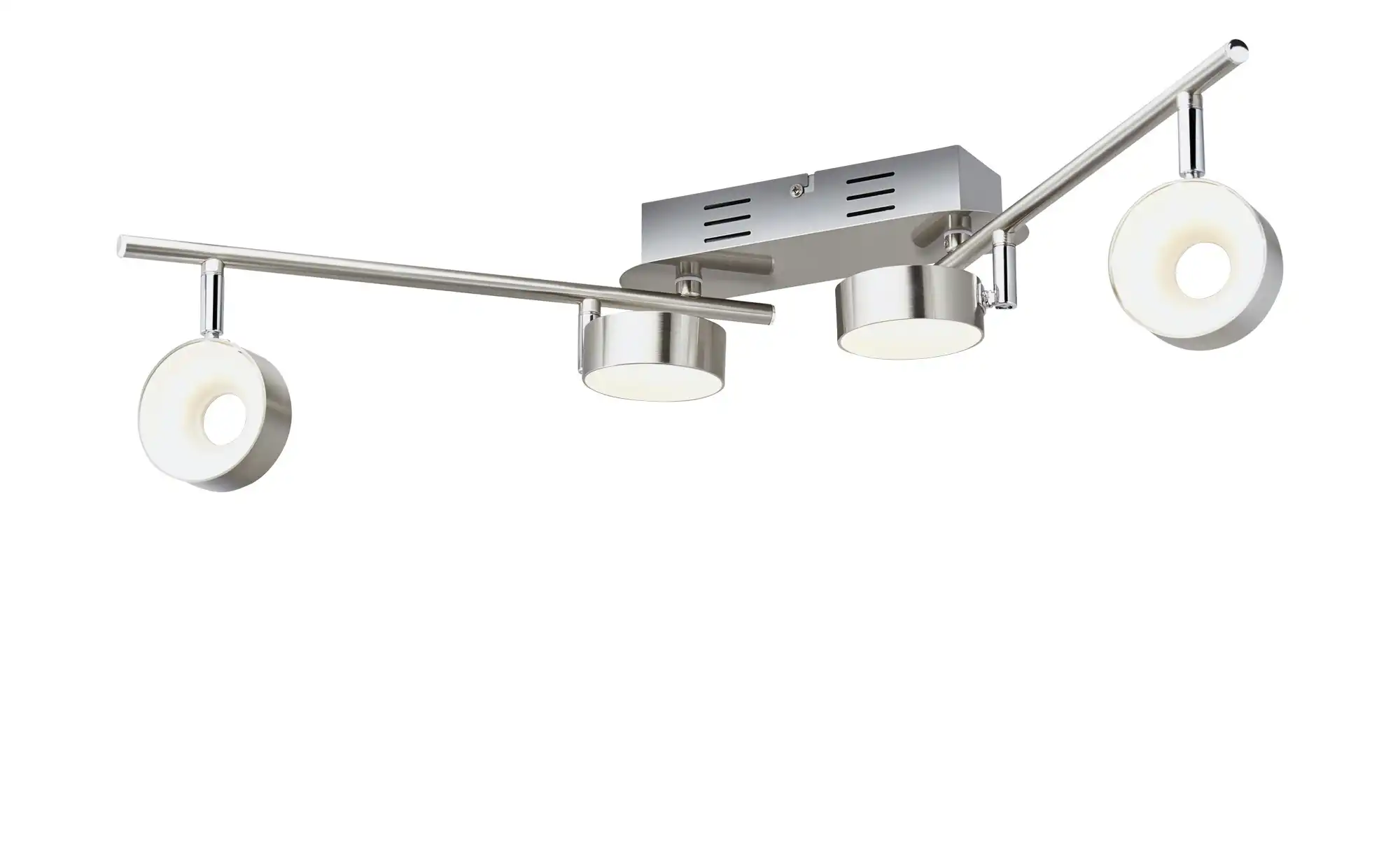 KHG LED-Spot, 4-flammig Nickel matt