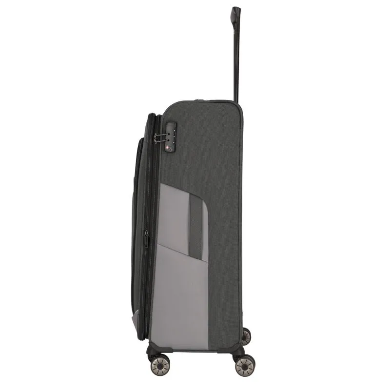 Travelite VIIA Trolley 4 Rollen L - Schiefer