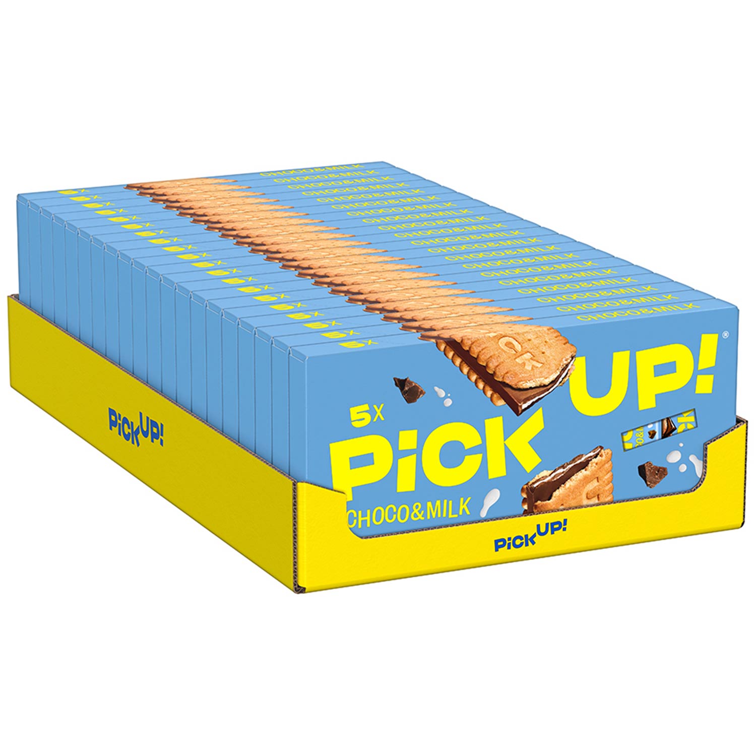 PiCK UP! Choco & Milk 5x28g