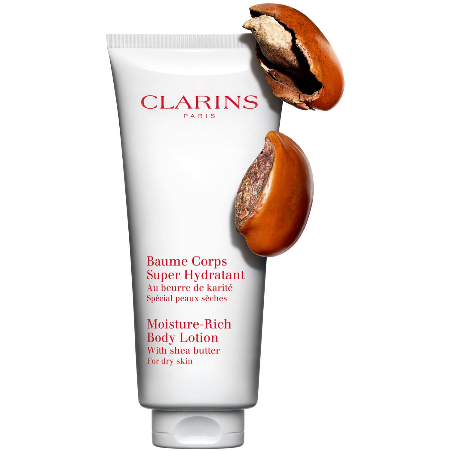 Clarins Baume Corps Super Hydratant Au beurre de karité Spécial Peaux Sèches