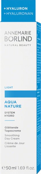 ANNEMARIE BÖRLIND AQUANATURE Light - Glättende Tagescreme