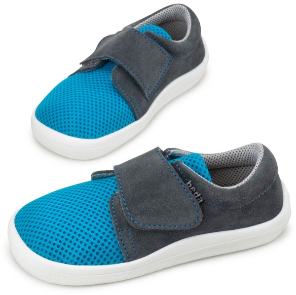 beda ~ LowCut Leder & Mesh ~ Sky