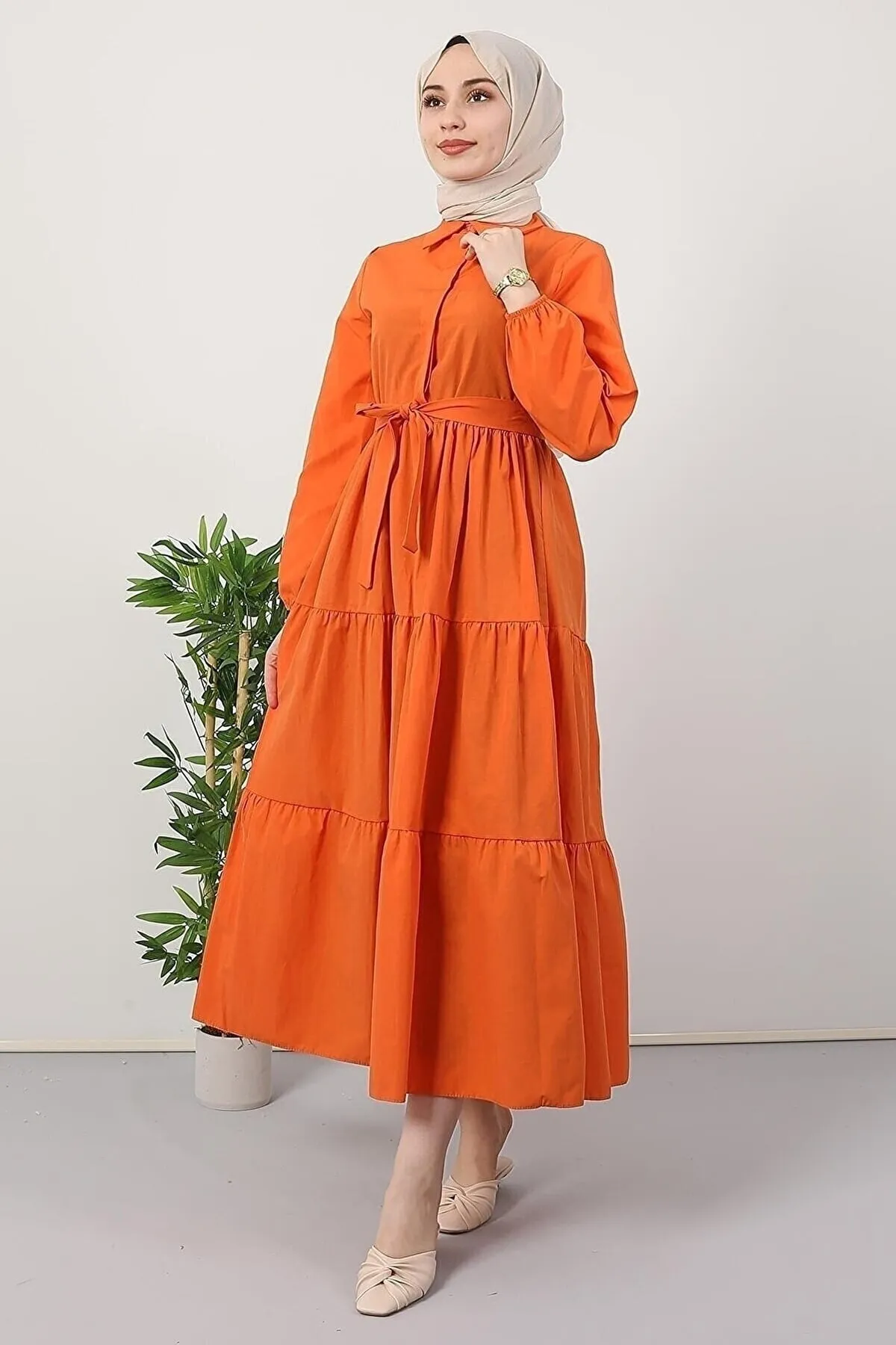 VOLT CLOTHİNG  Kleid - Orange - Tunika