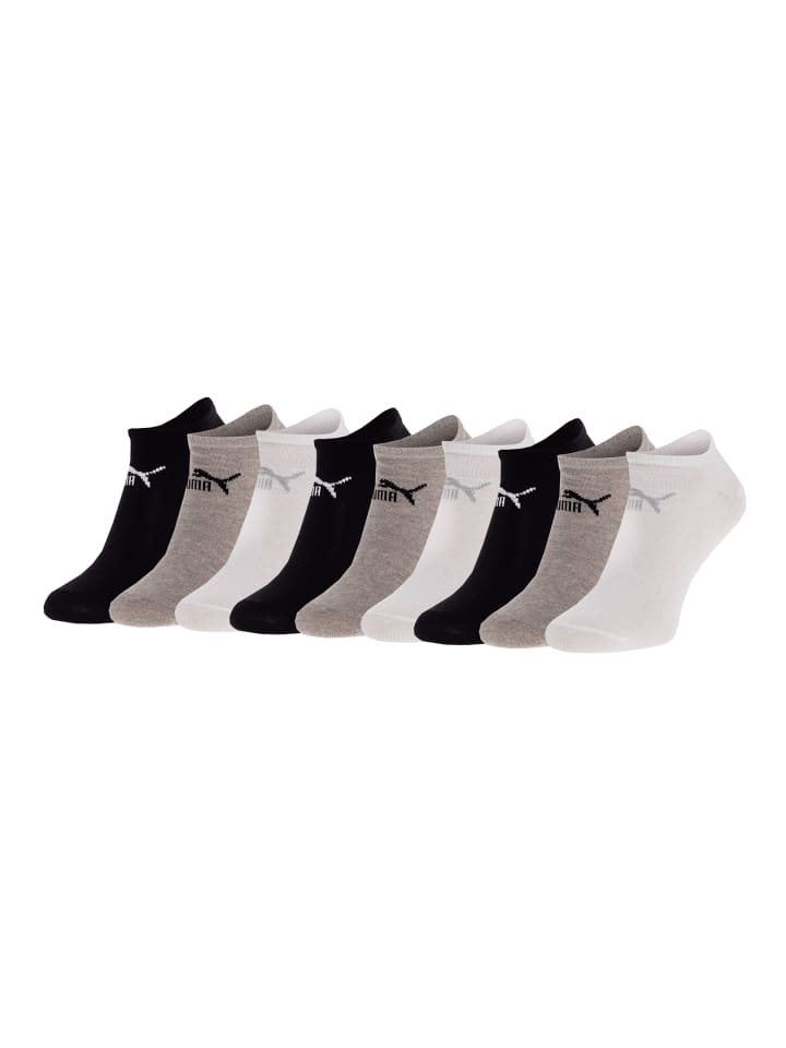 Puma Socken PUMA SNEAKER-V 9P in 882 - grey/white/black günstig kaufen 39-42