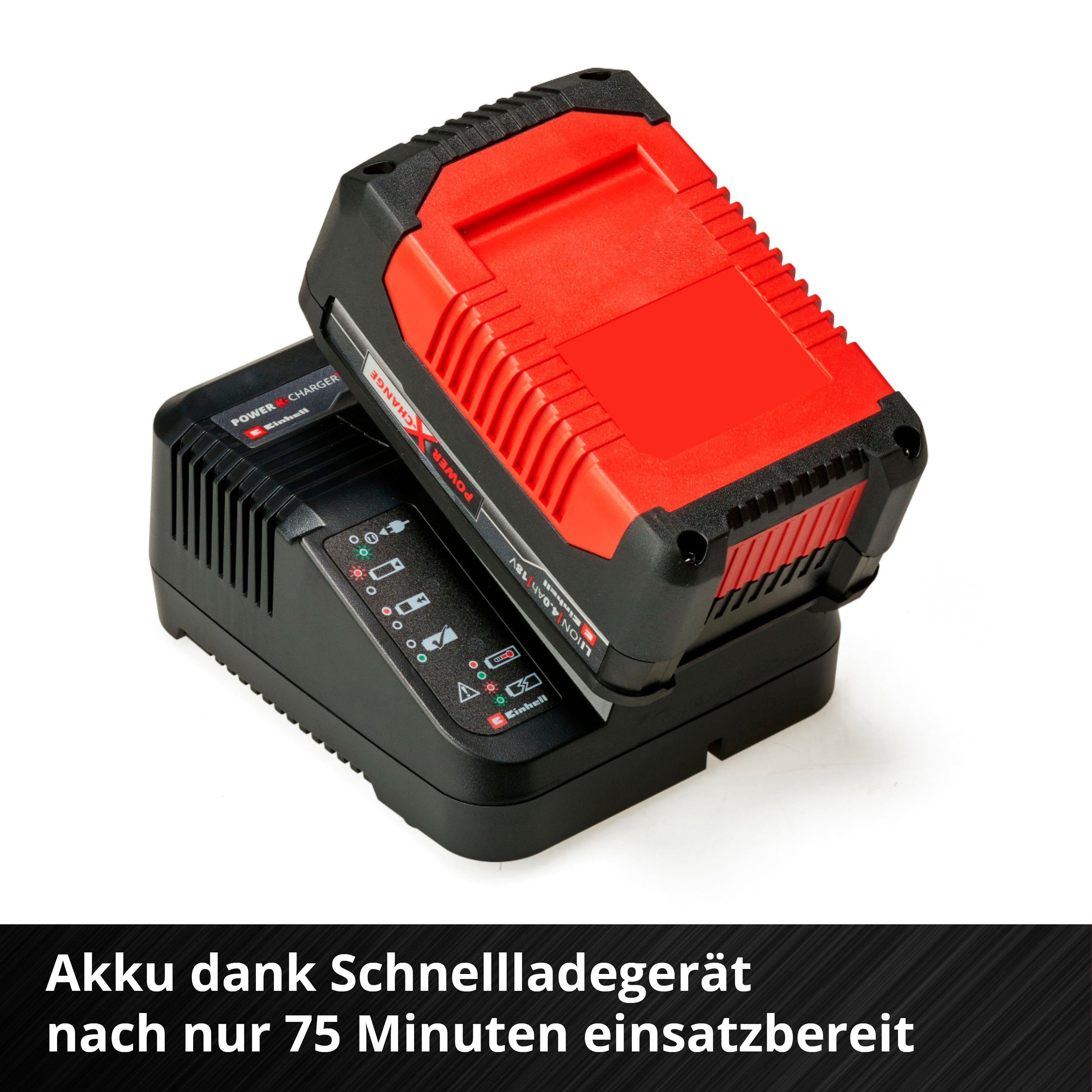 Einhell Starter-Kit Power X-Change Akku Starter-Set (18,0 V), 4,0 Ah, 18 V