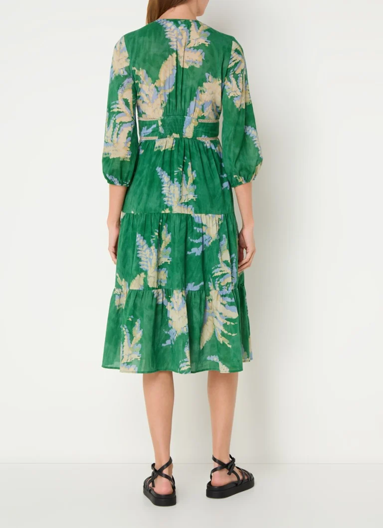Rochie midi Parela de la ba&sh cu imprimeu floral