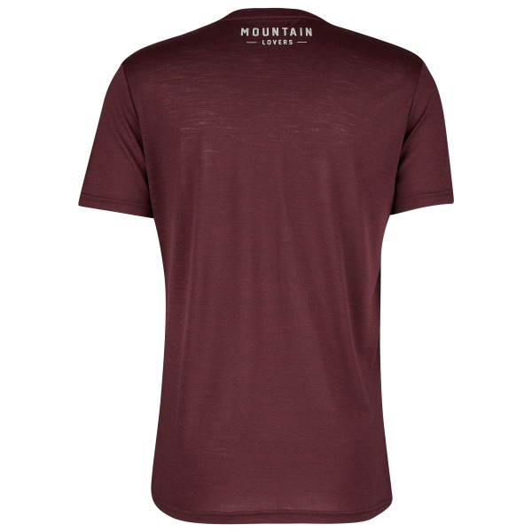 super.natural - Skiing Bear Tee - Merinoshirt